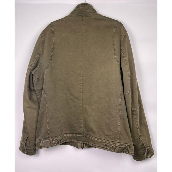 Levi’s Men’s Olive Green Military Stealth Utility Field Jacket Size Large - Picture 3 of 8